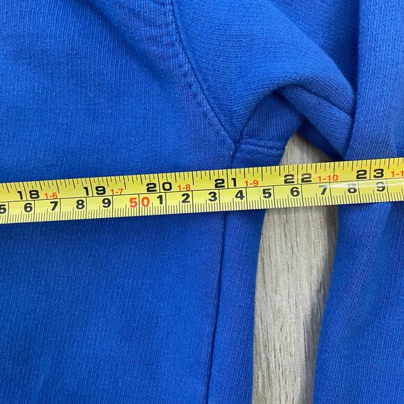 Dunder Mifflin The Office Blue Hoodie Medium Brisco Brands Heavyweight Fleece - Picture 5 of 6